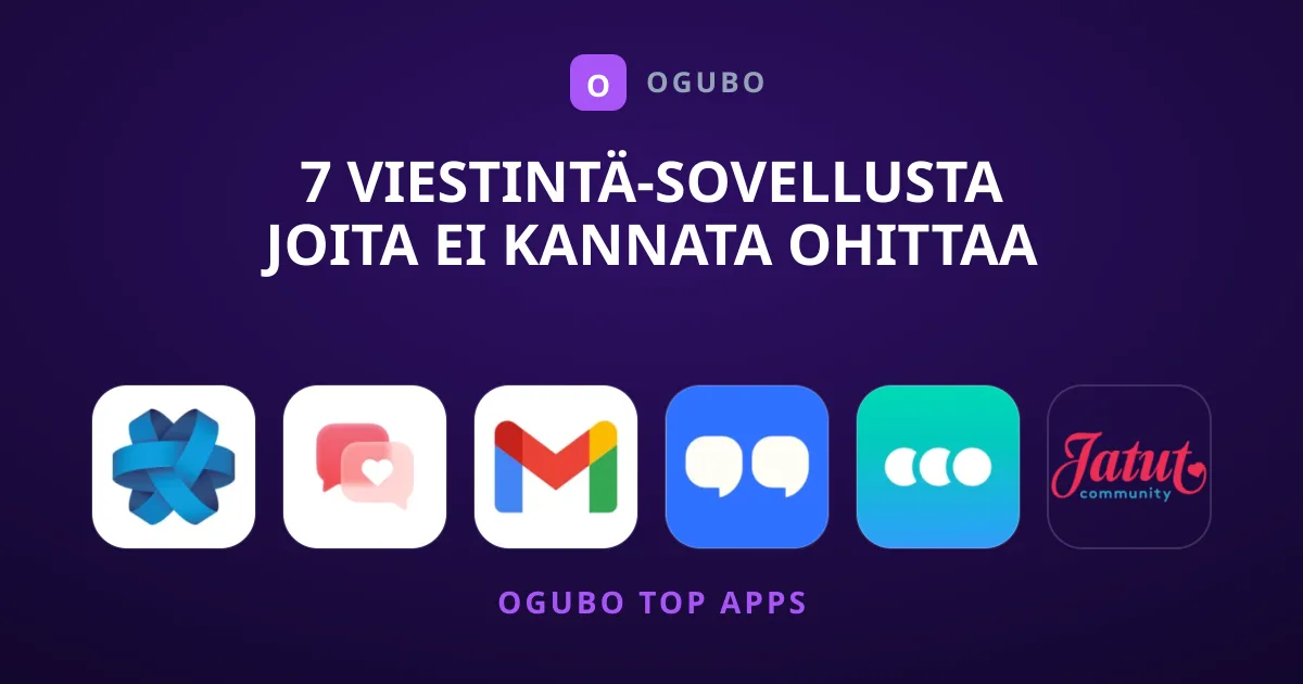 7 Viestintä-sovellusta joita ei kannata ohittaa